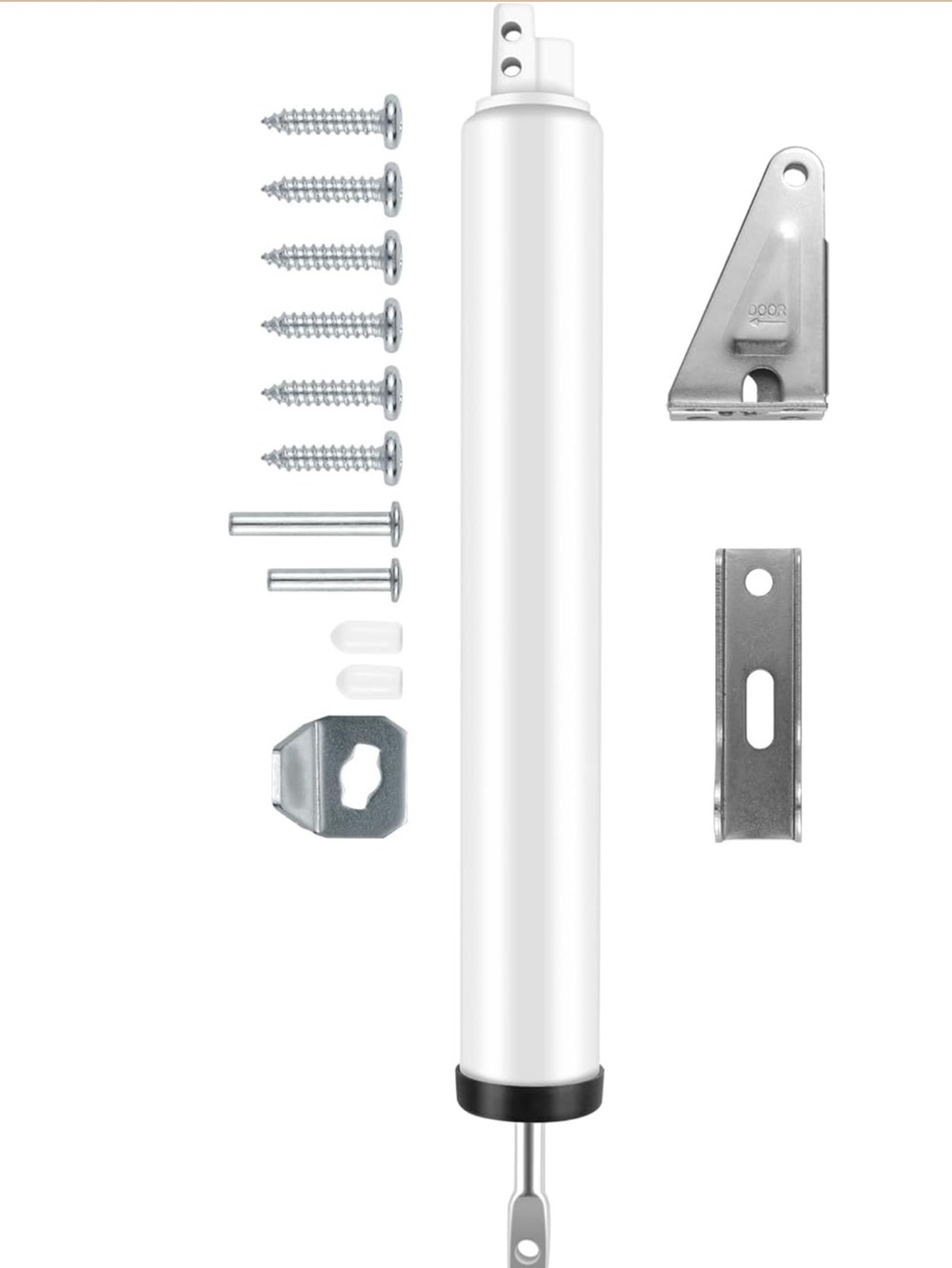 OXDFK Screen and Storm Door Closer Kit, (White)